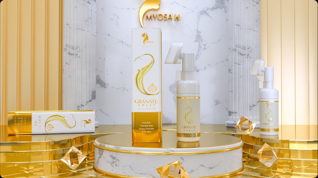 MYOSA H luxury skincare hero banner